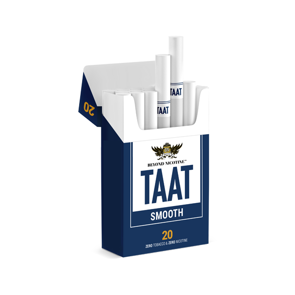 TAAT 500mg CBD Beyond Tobacco Smooth Smoking Sticks – Pack of 20