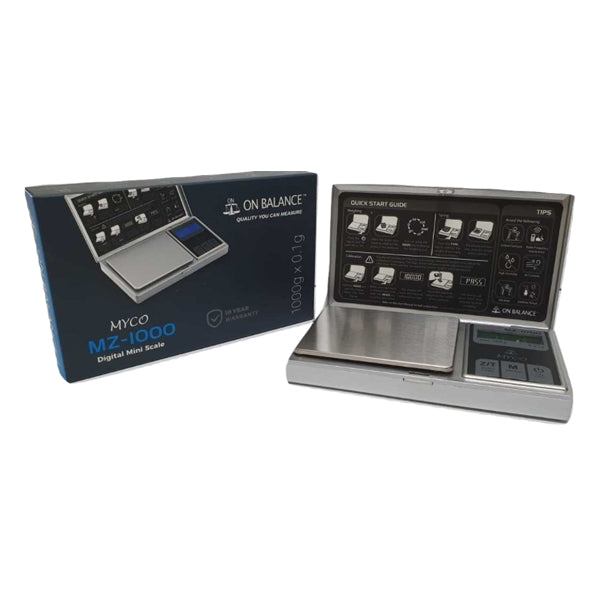 On Balance Myco MZ 0.1g – 1000g Digital Scale (MZ-1000)