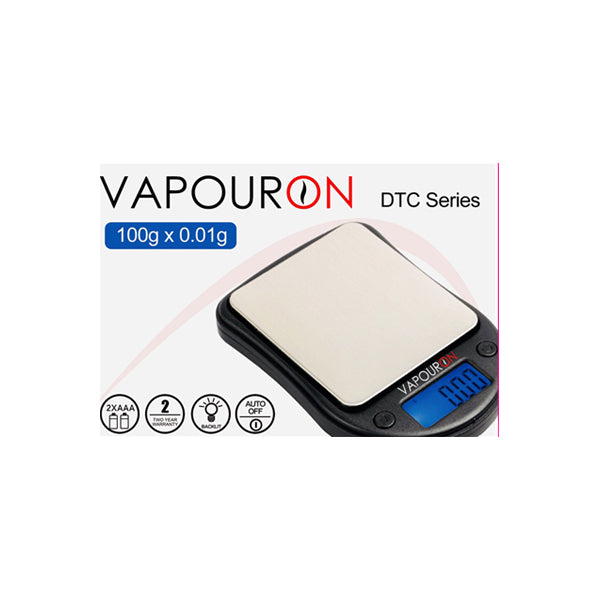 Vapouron DTC Series 0.01g – 100g Digital Mini Scale (DTC-100)