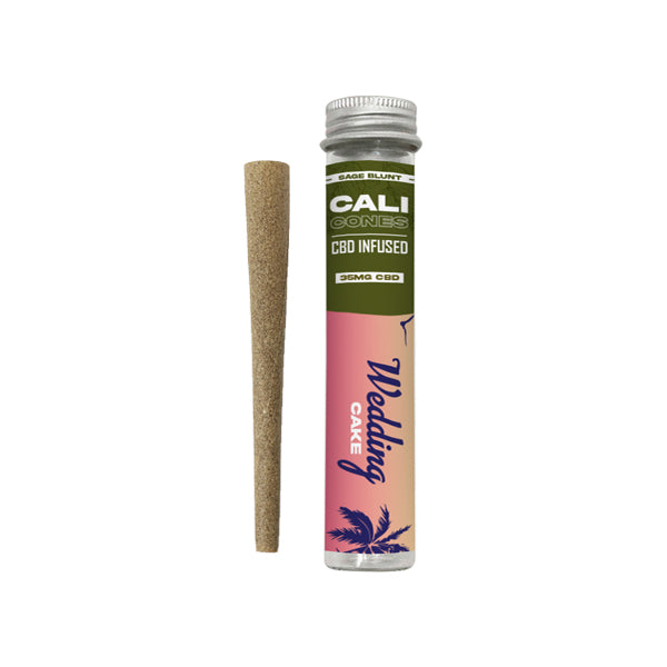 CALI CONES Sage 30mg Full Spectrum CBD Infused Cone – Wedding Cake