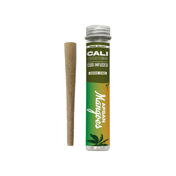 CALI CONES Sage 30mg Full Spectrum CBD Infused Cone – Afgan Mangoes