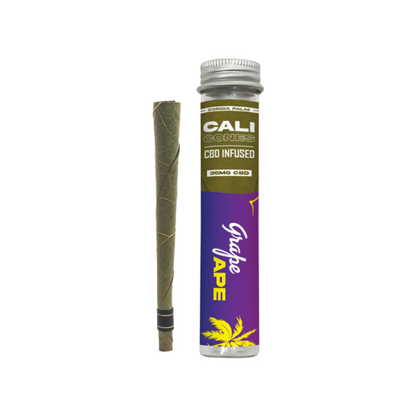 CALI CONES Cordia 30mg Full Spectrum CBD Infused Palm Cone – Grape Ape