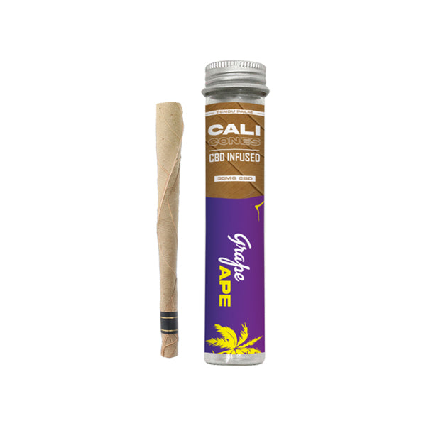 CALI CONES Tendu 30mg Full Spectrum CBD Infused Palm Cone – Grape Ape