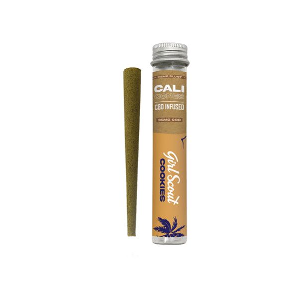 CALI CONES Hemp 30mg Full Spectrum CBD Infused Cone – Girl Scout Cookies