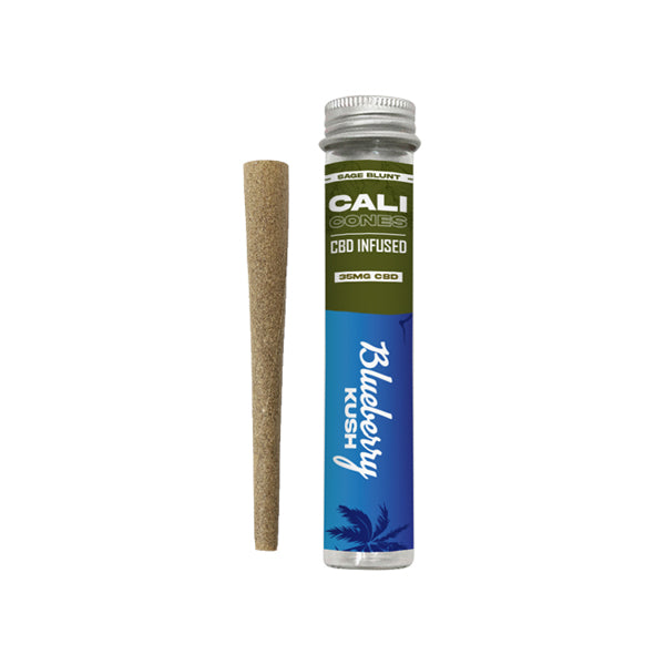 CALI CONES Sage 30mg Full Spectrum CBD Infused Cone – Blueberry Kush