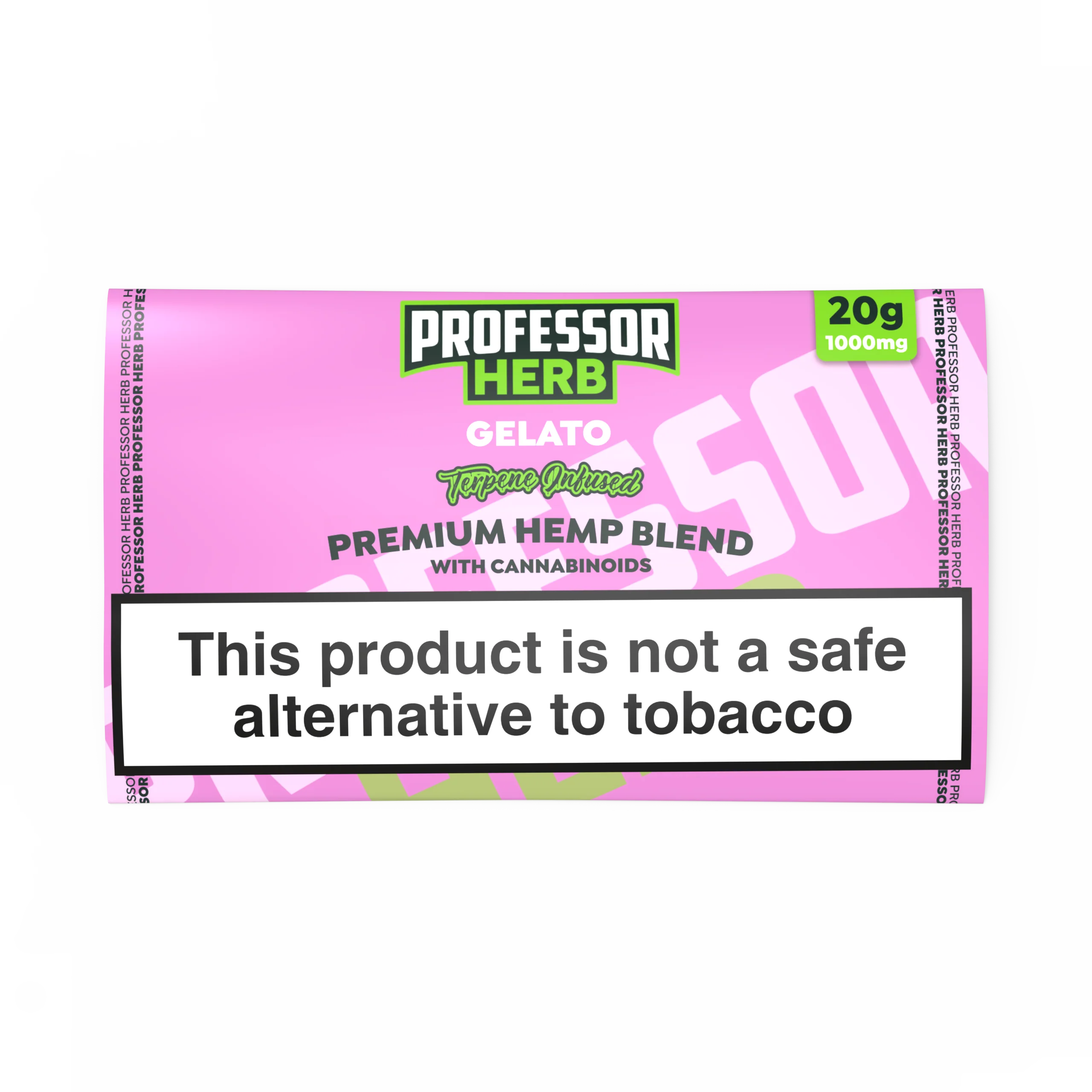 PROFESSOR HERB PREMIUM HEMP BLEND (20G) – GELATO