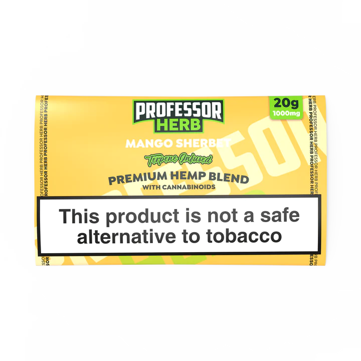 PROFESSOR HERB PREMIUM HEMP BLEND (20G) – MANGO SHERBET