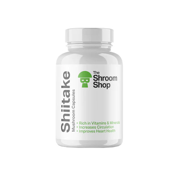 The Shroom Shop Shiitake Mushroom 45000mg Capsules – 90 Caps