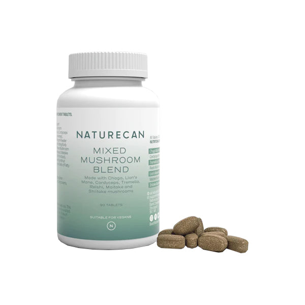 Naturecan Mixed Mushroom Blend Tablets – 90 Tabs