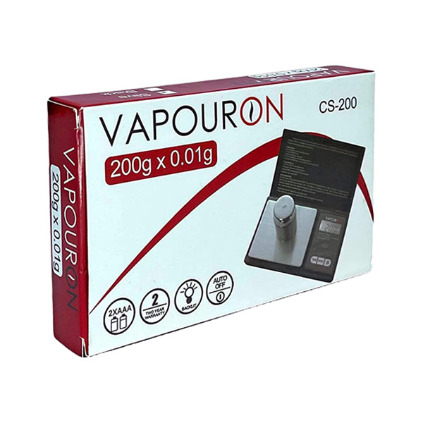 Vapouron CS Series 0.01g – 200g Digital Scale (CS-200)