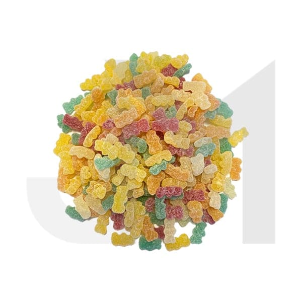 Super Strength Broad Spectrum Halal CBD Sour Bears Gummies (100mg per gummie)