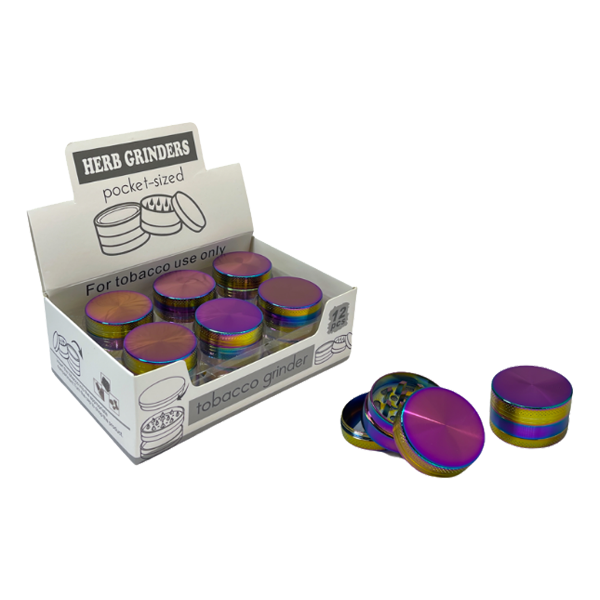 3 Parts Rainbow Metal Grinder – DK-5662-3