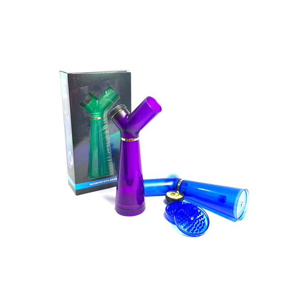 New Plastic Water Pipe With Grinder Base – YD240