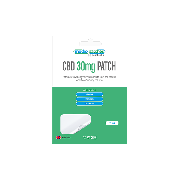 Medex Essentials 30mg CBD Patches – 12 Patches