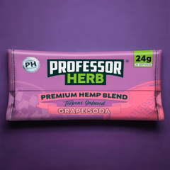 Professor Herb Premium Hemp Blend (24g) – Grape Soda
